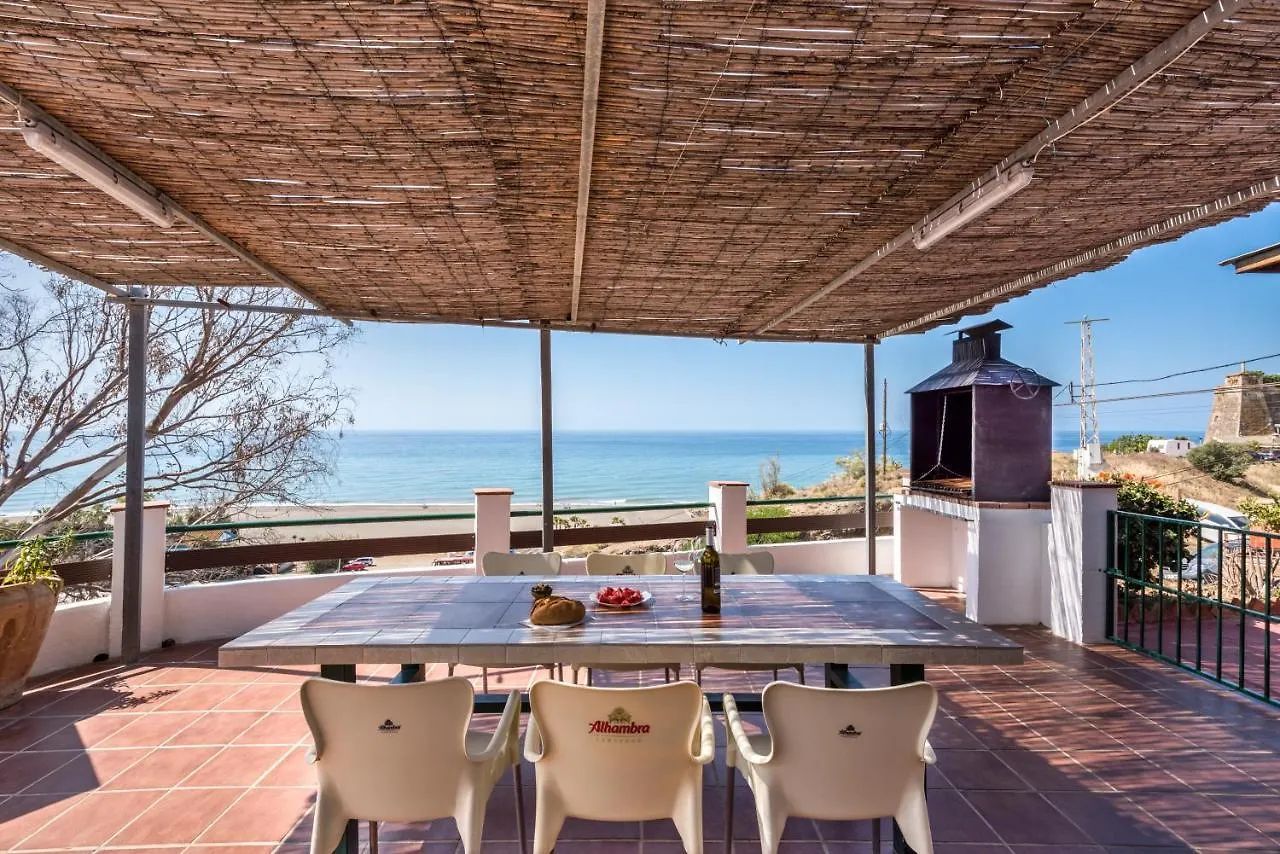 Casa Del Pipa Con Vistas Al Mar Villa Benajarafe Semesterbostad