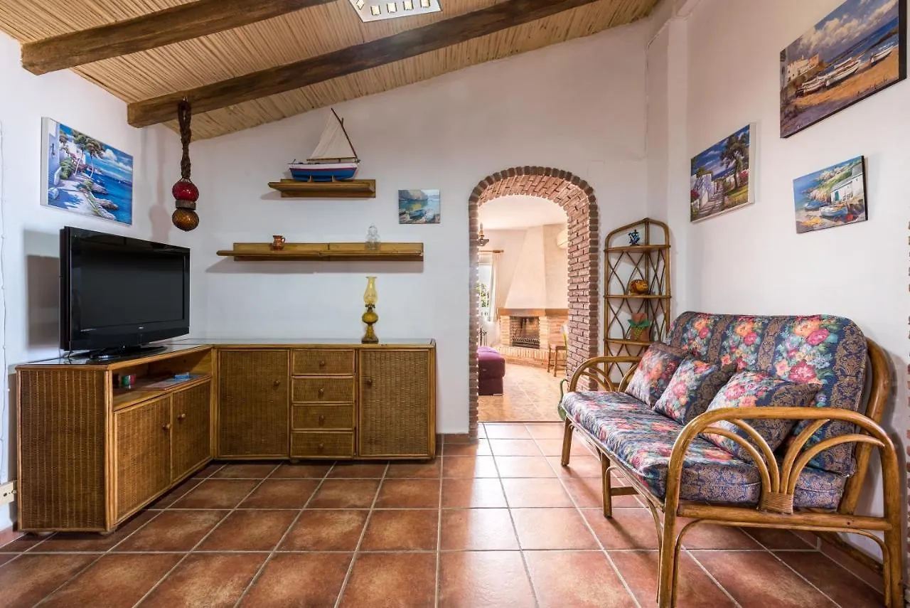 Semesterbostad Casa Del Pipa Con Vistas Al Mar Villa Benajarafe